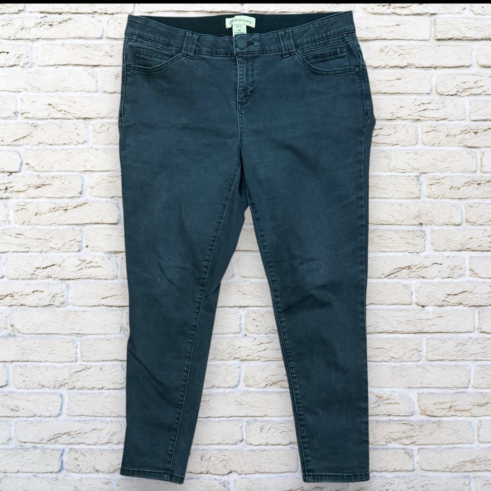 Democracy Skinny Jeans "Ab" Technology Women's size 16 16W Black